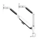 dual vesa mount monitor arm